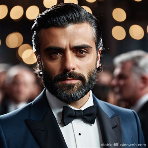 oscar isaac with gray skin a beard wild messy shoulder length hair ...
