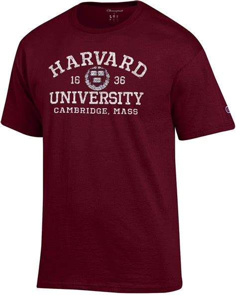 Amazon.com : Harvard University Over Cambridge NCAA T Shirt, Maroon ...