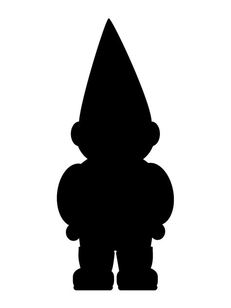 Free printable Gnome stencils and templates