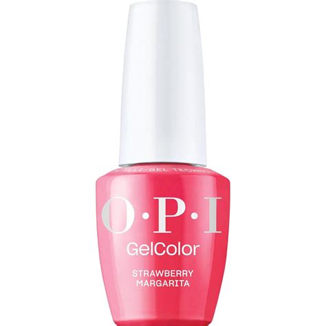 Amazon.com: OPI GelColor Strawberry Margarita | Opaque Bright Pink ...