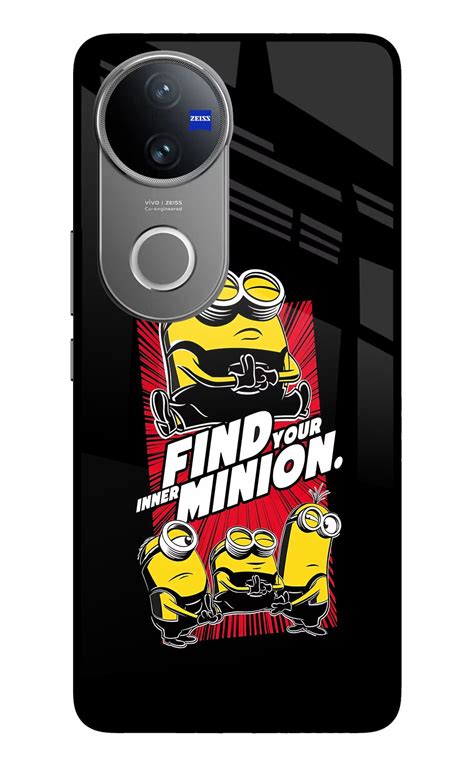 Find your inner Minion Vivo V50 5G Glass Case – Hello Swanky Online Pvt ...