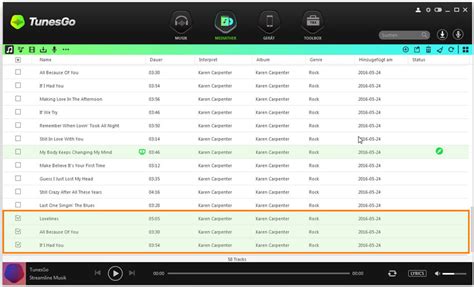 Wondershare TunesGo Anleitung - Musik in iOS/Android unterstützte ...