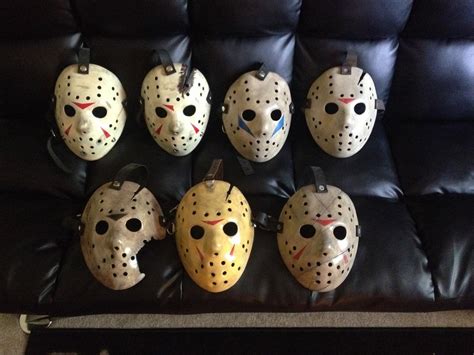 Jason Voorhees Masks Friday the 13th Mask Lot Not Freddy Michael ...