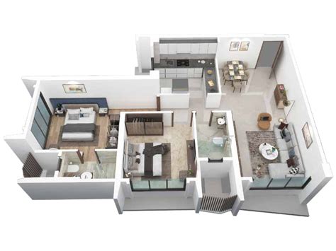 Check Floor Plan Design - Avalon Residency | 2/3 bhk Apartments in Goregaon