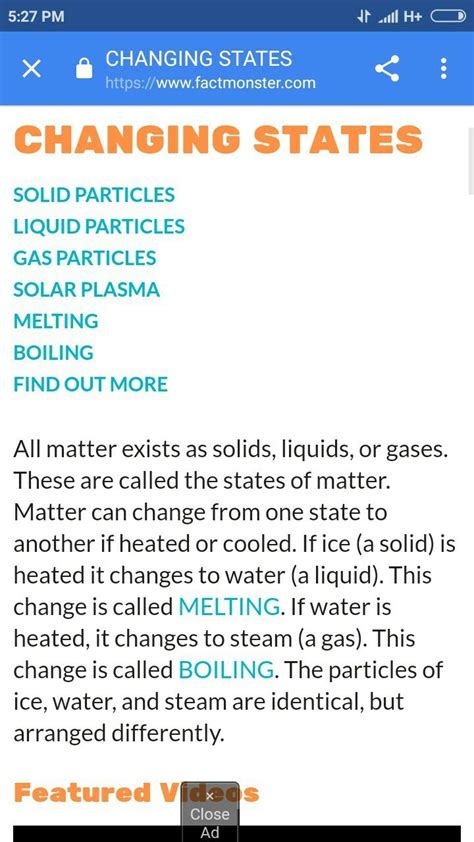 Explain two methods of interchanging states of matter - Brainly.in