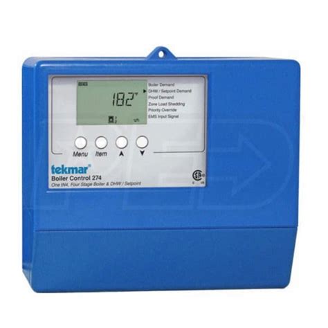 Tekmar 274 - Boiler Control - tN4 Compatible - Outdoor Temp. Reset ...