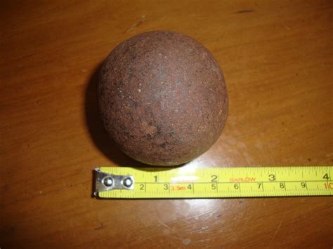 Civil War Cannon Ball 2" Cast Iron 1 pound 2.6 ounces | eBay