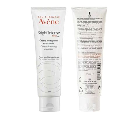 Avene Bright Intense Pure Cream Foaming Cleanser – DelMeds.com
