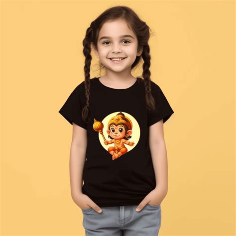 Hanuman Tshirt For Kids – Prabhubhakti