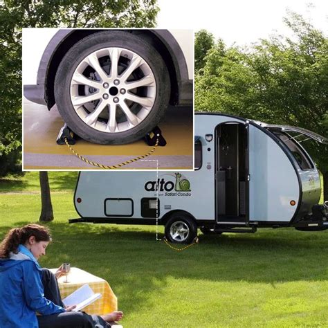 Vacallity Wheel Chocks for Travel Trailers [2 Pair 4 India | Ubuy