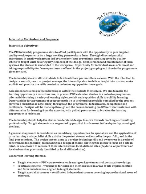 Image result for Project Scope Internship Template