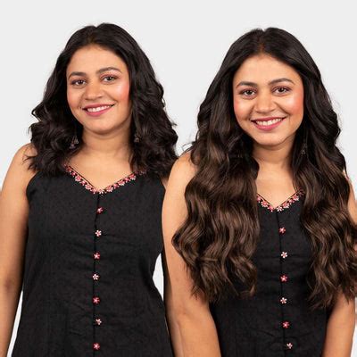 Seamless Ash Brown Balayage 7 Set Clip-In Hair Extensions | Gemeria Hair