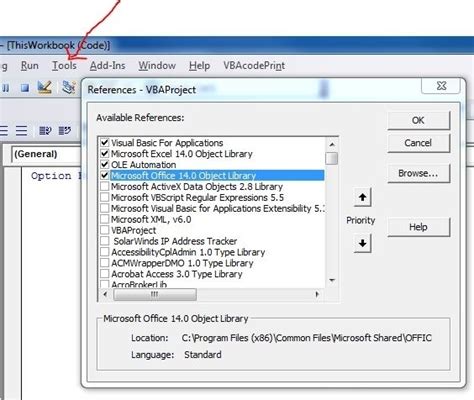 Image result for Excel 2010 Object Model