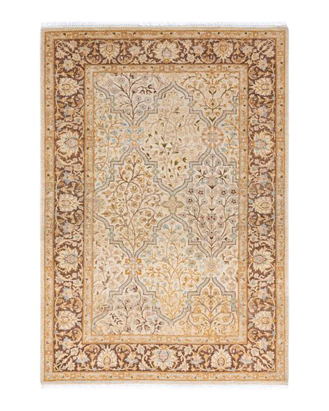 The Twillery Co.® Hand Knotted Wool Traditional Hayner Ivory Area Rug 3 ...