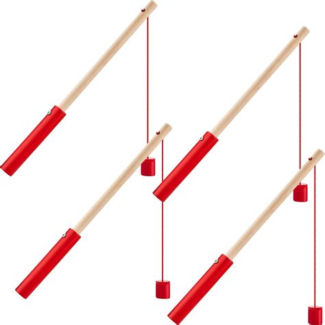 Sumind 4 Pieces Wooden Magnetic Fishing Poles Magnet | Ubuy India