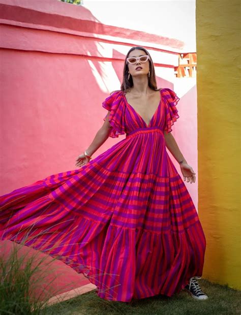 VALE MAXI DRESS STRIPE