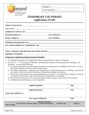 Image result for Temporary Use