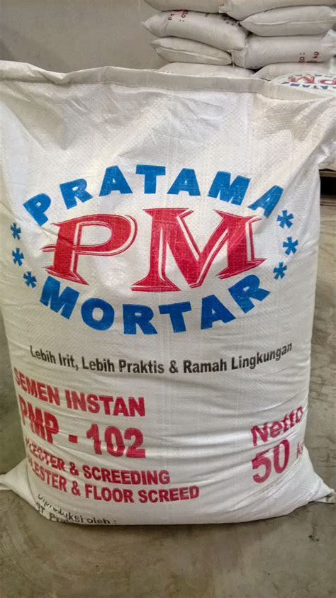 Semen Instan Indonesia: Pratama Mortar Semen Instan
