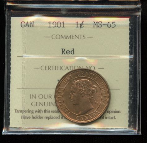 1901 One Cent - Geoffrey Bell Auctions