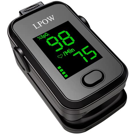LPOW OLED Fingertip Pulse Oximeter: Real-time SpO2 and India | Ubuy