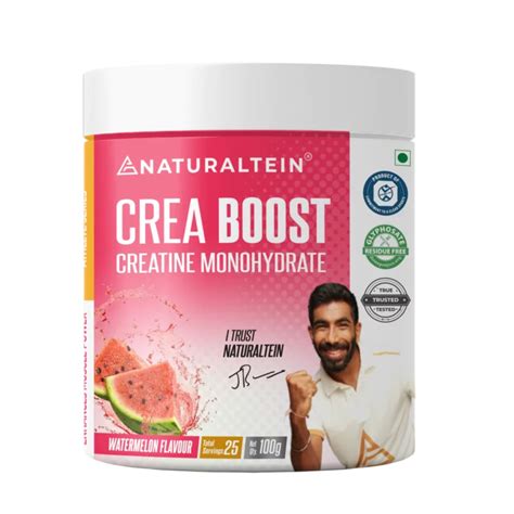 CREA BOOST Creatine Monohydrate – naturaltein