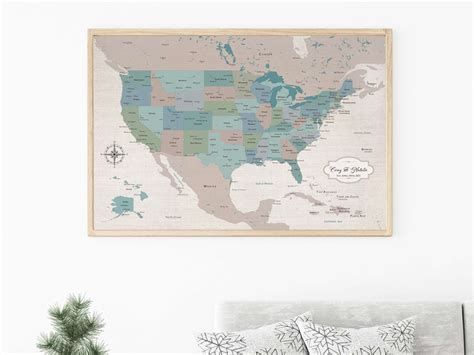 USA Map with Pins 的图像结果