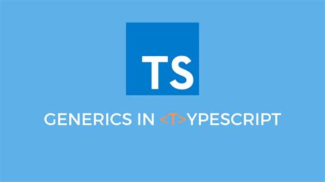 Typescript generics: write modular, decoupled, and reusable code