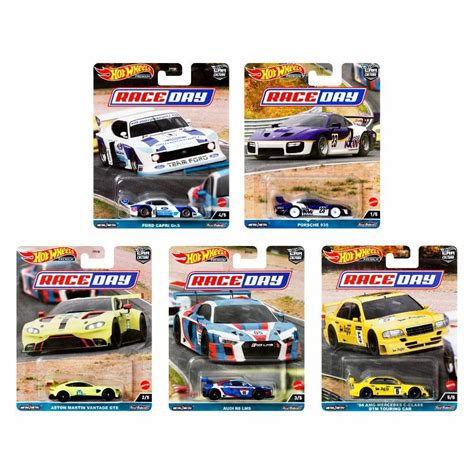 Hot Wheels Car Culture Circuit Legends Vehicles for 3 Kids Years Old ...