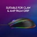 PIXEL Redgear A-17 Wired Optical Gaming Mouse (USB 2.0, Black) Wired ...