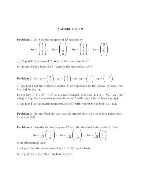 Applied Linear Algebra Problems 的图像结果