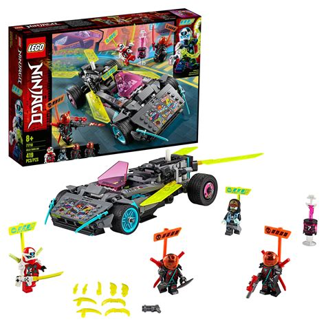 LEGO NINJAGO Ninja Tuner Car 71710 Kids Building Kit (419 Pieces) - Walmart.com