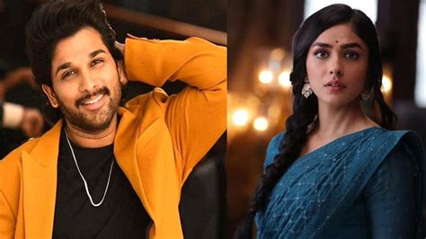 Allu Arjun : అల్లు అర్జున్‌ సినిమాలో మృణాల్ ఠాకూర్.. ఏ మూవీ తెలుసా ...