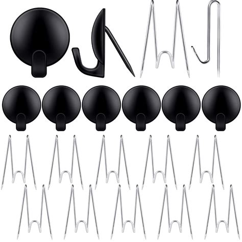 Amazon.com : 20 Pieces Metal Cubicle Hooks Fabric Panel Wall Hooks Set ...