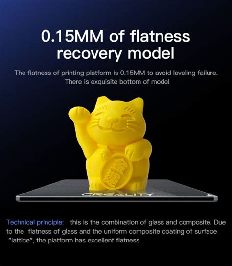 Creality Ender-3 V2 Carborundum Glass Platform 235*235*4mm