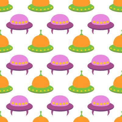 Alien Cartoon Pattern 的图像结果
