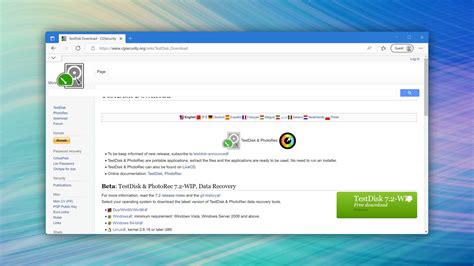 TestDisk Recovery Software 的图像结果