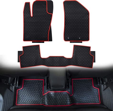 Amazon.com: Danti for Jeep Renegade Floor Liners Mat 2015-2018 Rubber ...