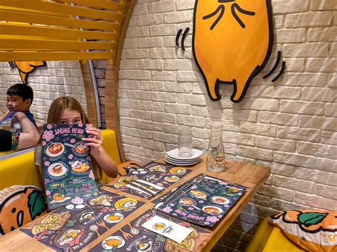 Gudetama Cafe Singapore: A Peek Inside - La Jolla Mom