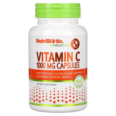 Maximize Your Immunity With Vitamin C 1000 Mg Capsules