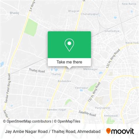 How to Get to Jay Ambe Nagar Road / Thaltej Road in Ghatlodia by Bus or ...