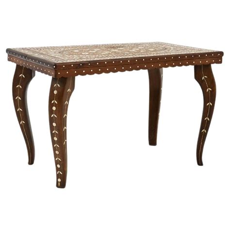 20th Century North African Wooden Coffee Table For Sale at 1stDibs