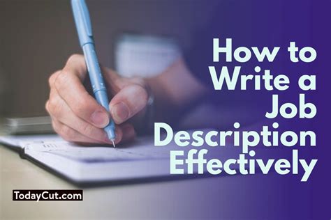How to Write a Job Description 的图像结果