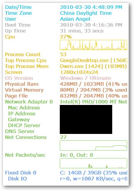Display Computer Information On Desktop 的图像结果