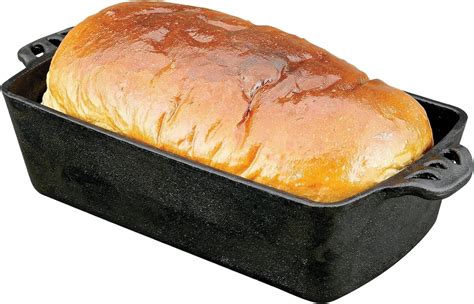 Amazon.com: Lodge Cast Iron Loaf Pan 8.5x4.5 Inch, Black: Home & Kitchen