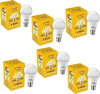 Jaquar PRIMA 9W B22 LED BULB | 9 WATT COOL WHITE B22 BASE LED BULB ...