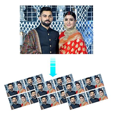 Cool Crafts 2B Size Couple Photo Print for Indian Marriage Certificate ...