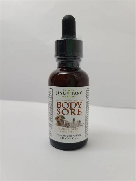 Jing Tang Herbals: Concentrated Body Sore 7500mg Whitefish Tincture (1 ...