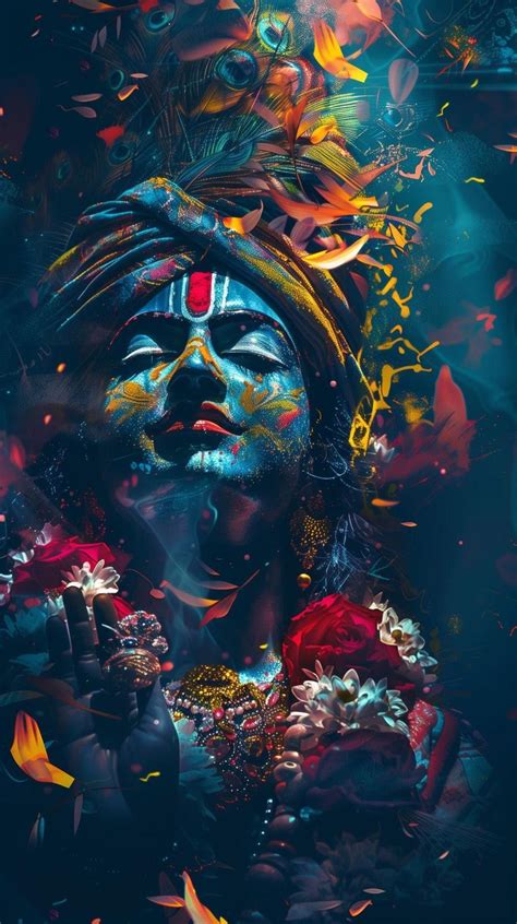 Pin by SJ Infrastructure on Lord krishna | Krishna painting, Hindu art, Peace illustration