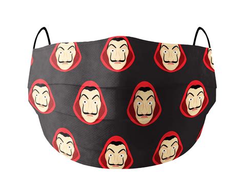 Money Heist Mask PNG 的图像结果