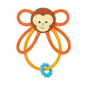 Buy Manhattan Toy Winkel Monkey Rattle & Sensory Teether Online at Low ...